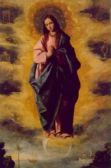 Francisco de Zurbaran Inmaculada Concepcion oil painting image